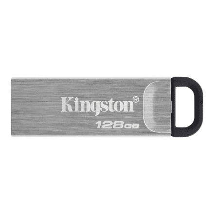 Kingston | USB Flash Drive | DataTraveler Kyson | 128 GB | USB Type-A | Black/Grey