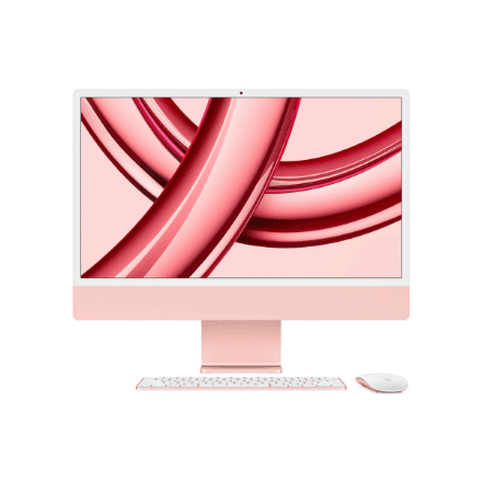 Apple iMac 24” 4.5K Retina, Apple M4 10C CPU, 10C GPU/16GB/512GB SSD/Pink/SWE | Apple