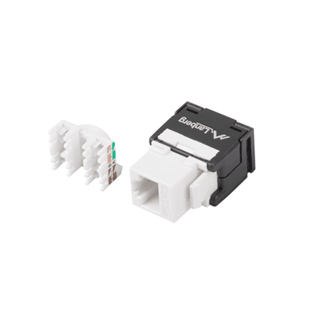 Lanberg | Keystone Toolless Module RJ45 to LSA CAT.5E, UTP 180° | KSU5-2000