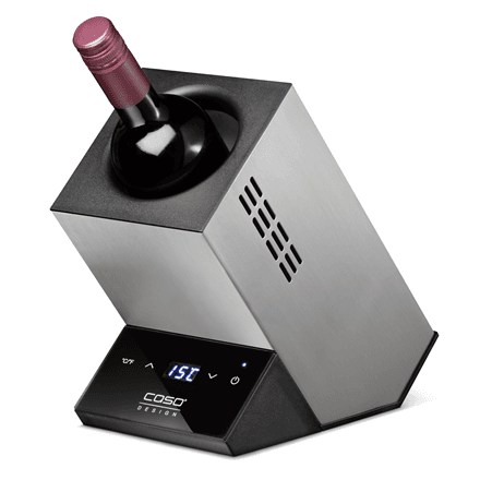 Caso | Wine cooler for one bottle | WineCase One | Energy efficiency class Not apply | Free standing | Bottles capacity 1 | Inox