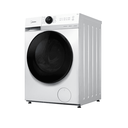 Midea | Washing Machine | MF200W80WB/W-HR | Energy efficiency class A | Front loading | Washing capacity 8 kg | 1400 RPM | Depth 48 cm | Width 60 cm | Display | LCD | Steam function | White