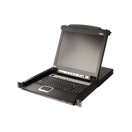 Aten | 16P PS/2-USB VGA LCD KVM SW. W/US KB | CL5716FM | 17" – nuotrauka 1