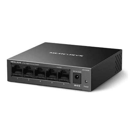 Mercusys 5-Port Gigabit Desktop Switch – nuotrauka 1