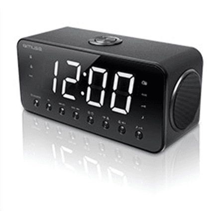 Muse | Clock radio | M-192CR | Black – nuotrauka 1