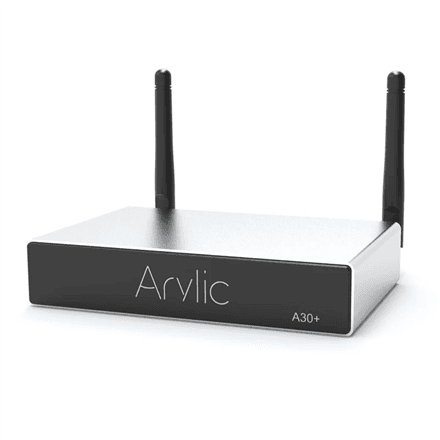Arylic A30+ 30W x 2 WiFi Mini Stereo Amplifier · Wi-Fi · AUX in – nuotrauka 1