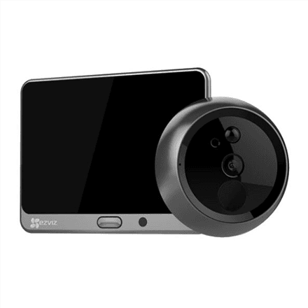 EZVIZ CSDP2CA06E2WPFBS Wireless Peephole Doorbell Set – nuotrauka 1