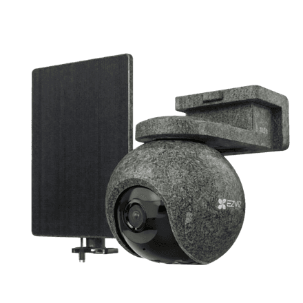 EZVIZ Ranger Battery-Powered PT Camera Kit with Solar Panel · CS-EB8/SP · Dome – nuotrauka 1