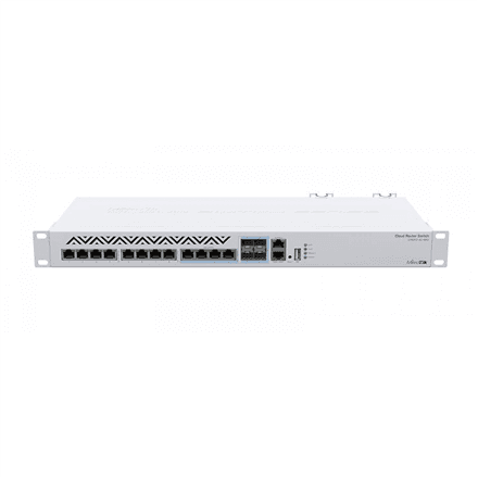 MikroTik Cloud Router Switch 312-4C+8XG-RM with RouterOS L5, 1U rackmount Enclosure | MikroTik – image 1
