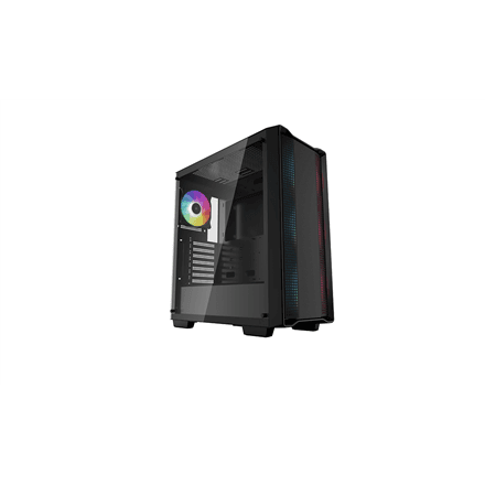 Deepcool | CC560 (with 4pcs ARGB Fans) | Side window | Black | Mid-Tower | ATX PS2 – image 1