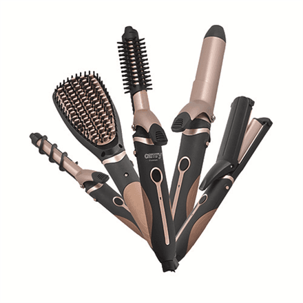 Camry | Hair Styler | CR 2024 | 1200 W | Black/Rose gold – image 1