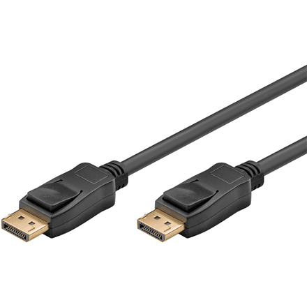 Goobay | DisplayPort to DisplayPort Connector Cable | 64799 | Black | 3 m – nuotrauka 1