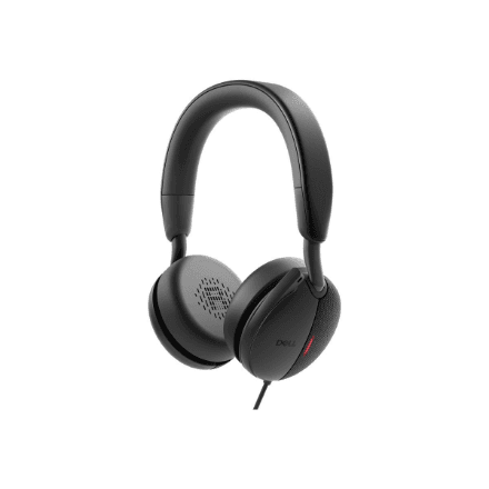 Dell | Pro Wired On-Ear Headset | WH5024 | Built-in microphone | USB Type-A | ANC | Black – nuotrauka 1