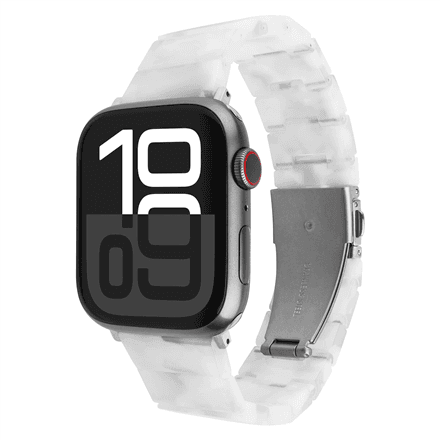 Fixed | Resin Strap for Apple Watch 38/40/41mm | Cloud White | Epoxy resin – nuotrauka 1