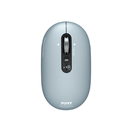 PORT CONNECT Mouse | PURE MAC | Wireless | Bluetooth | Pastel Blue – image 1