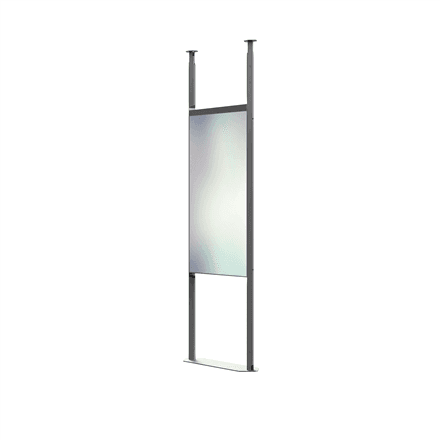 EDBAK | Ceiling mount | MWDFC | 46-55 " | Maximum weight (capacity) 50 kg | Black – nuotrauka 1