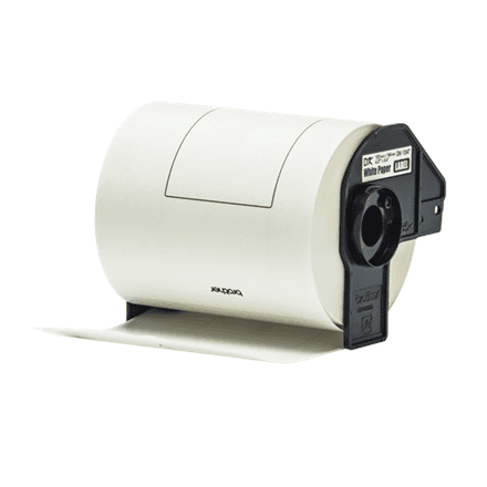 Brother | DK-11247 | Black on White | 180 labels per roll | 10.3 x 16.4 cm – image 1