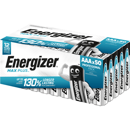 Energizer Max Plus LR03 50-Pack | AAA – nuotrauka 1