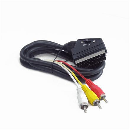 Cablexpert | SCART/3 x RCA | SCART (21-pin) | 3 x RCA – nuotrauka 1