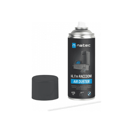 Natec Racoon Air | Air Duster | 400 ml – image 1