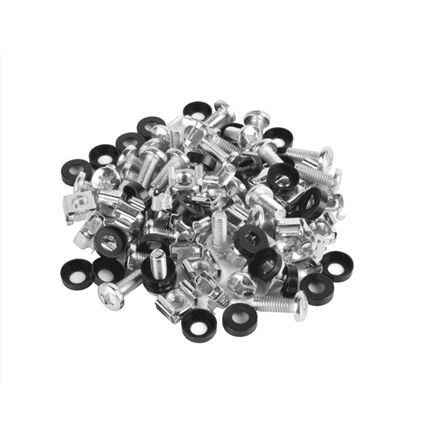 Lanberg | 19" Mounting Screws Set (basket, washer, screw), 20 pcs – nuotrauka 1