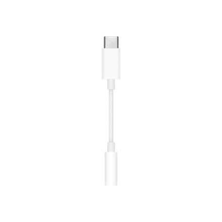 Apple USB-C to 3.5 mm Headphone Jack Adapter | White – nuotrauka 1
