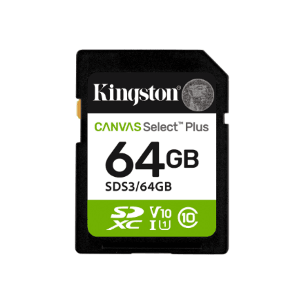 Kingston Canvas Select Plus · 64 GB · SD – nuotrauka 1