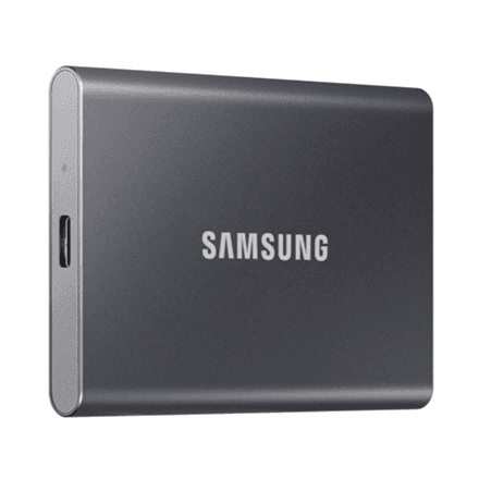 Portable SSD | T7 | 2000 GB | USB 3.2 | Gray – image 1