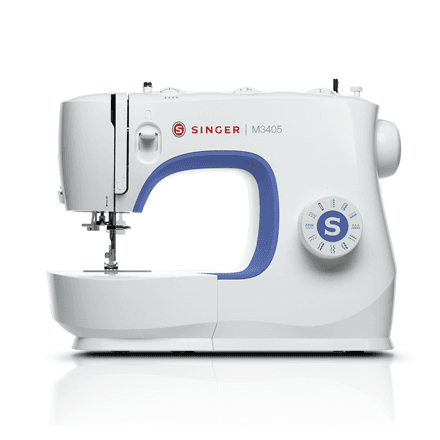 Singer | Sewing Machine | M3405 | Number of stitches 23 | Number of buttonholes 1 | White – nuotrauka 1