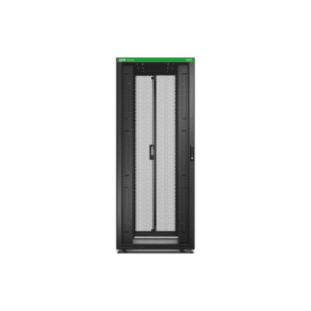 APC Easy Rack 800mm/42U/1000mm , with Roof, castors, feet and 4 Brackets, No Side panels, black | Schneider Electric – image 1