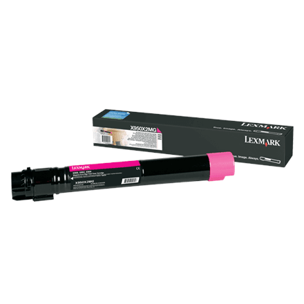 Lexmark X950X2MG X95x Magenta Extra High Yield Toner Cartridge (22K) – image 1