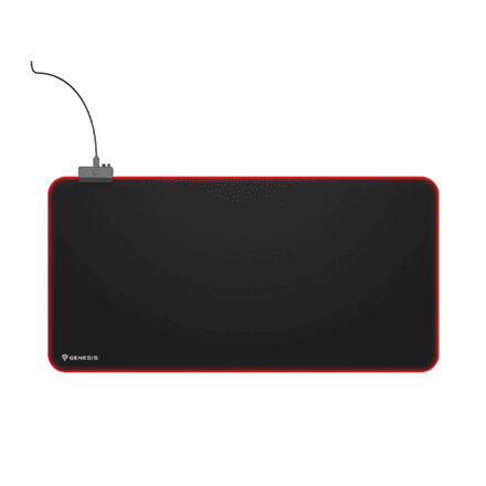 Genesis Mouse Pad | Boron 500 XXL RGB | Mouse pad | 400 x 800 x 4 mm | Black – nuotrauka 1