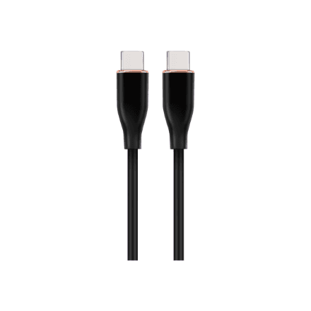 Cablexpert Premium Silicon Type-C Power Delivery (PD) Charging and Data Cable, 1.5 m – nuotrauka 1