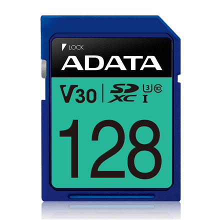 ADATA | Premier Pro | UHS-I | 128 GB | SDXC | Flash memory class 10 – nuotrauka 1