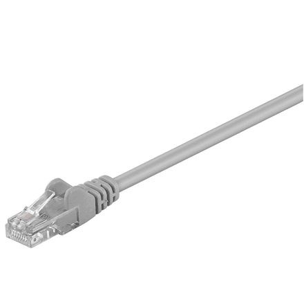 Goobay | CAT 5e patch cable, U/UTP | Grey RJ45 male (8P8C) | RJ45 male (8P8C) – nuotrauka 1