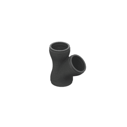 DUCO Coupling Device (180 to 2x160) for Multi-zone Valves – nuotrauka 1