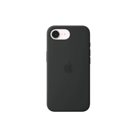 Apple iPhone 17e Silicone Case with MagSafe – Black | Apple – nuotrauka 1