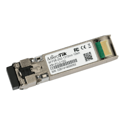 MikroTik SFP/SFP+/SFP28 module 1/10/25G SM 10km 1310nm · XS+31LC10D · SFP/SFP+/SFP28 – nuotrauka 1