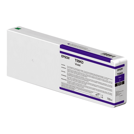 Epson Singlepack T55KD00 UltraChrome HDX/HD, 700 ml | Ink Cartrige | Violet – nuotrauka 1
