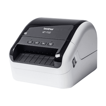 Brother QL-1100C | Thermal | Label Printer | Glossy Black/White – image 1