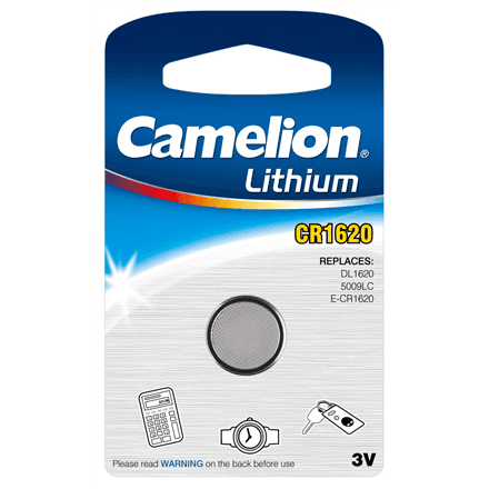 Camelion | CR1620 | Lithium | 1 pc(s) – nuotrauka 1