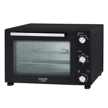 Adler Electric oven | AD 6028 | 60 L | 2000 W | Black – nuotrauka 1