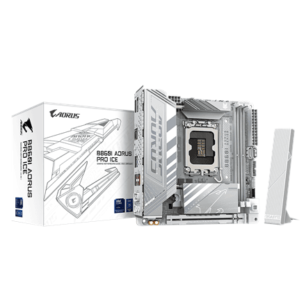 Gigabyte B860I AORUS PRO ICE · Processor family Intel · Processor socket LGA1851 – image 1