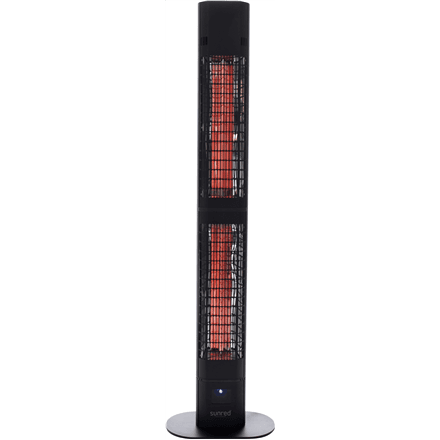 SUNRED | Heater | RD-DARK-3000L, Valencia Dark Lounge | Infrared | 3000 W | Black | IP55 – nuotrauka 1