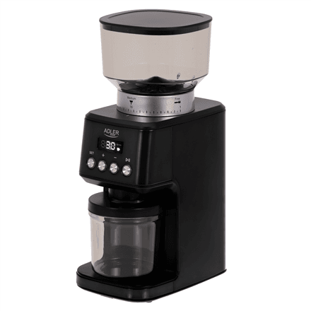 Adler Burr Coffee Grinder | AD 4300 | 180 W | Coffee beans capacity 300 g | Black – image 1