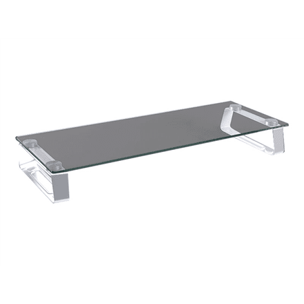 Logilink BP0027 Tabletop monitor riser, glass | Logilink – image 1