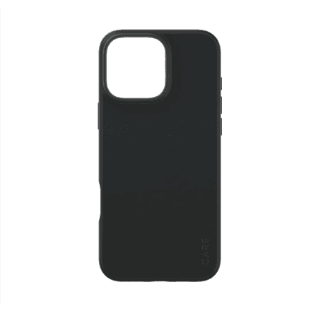 CARE Fashionable Case | Back cover | Apple | iPhone 16 Pro Max | Recycled plastic | Black – nuotrauka 1