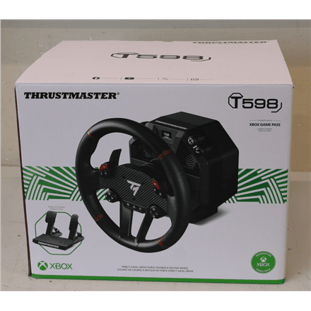SALE OUT. Thrustmaster T-598 X Racing Wheel, for Xbox Series X/S, Black · Thrustmaster Racing Wheel, for Xbox Series X/S, PC · T-598 X – image 1