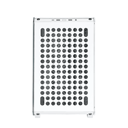 Cooler Master | PC Case | QUBE 500 Flatpack | White | Mid-Tower – nuotrauka 1