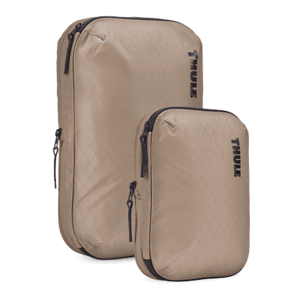 Thule | Compression Cube Set, Small/Medium | Packing Cube | Gentle Beige – image 1