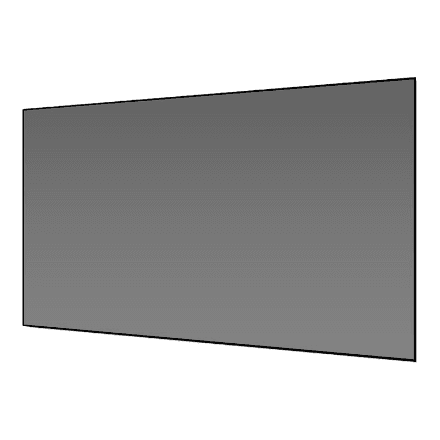 Elite Screens Fixed Frame Projection Screen – image 1